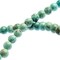 Earth's Jewel Semi-Precious 6mm Turquoise Natural Round Strung Bead